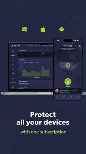 Скриншот 4 — StarVPN: Private & Secure VPN