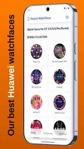Скриншот 1 — Watch faces for Huawei