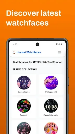 Скриншот 2 — Watch faces for Huawei