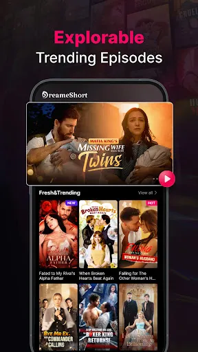 Скриншот 2 — DreameShort - Dramas and Shows