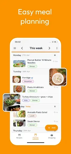 Скриншот 3 — Meal Planner & Recipe Keeper
