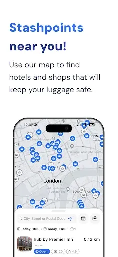 Скриншот 2 — Stasher Luggage Storage