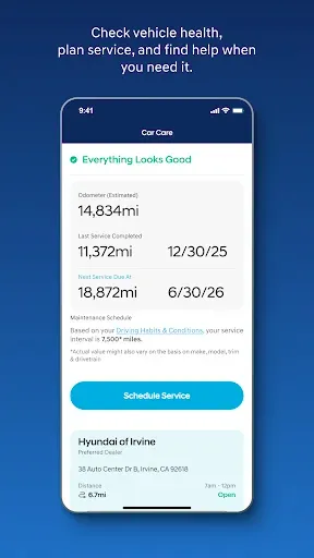 Скриншот 7 — MyHyundai with Bluelink
