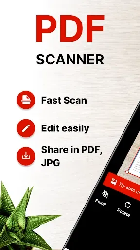 Скриншот 1 — PDF Scanner App - PDF Maker