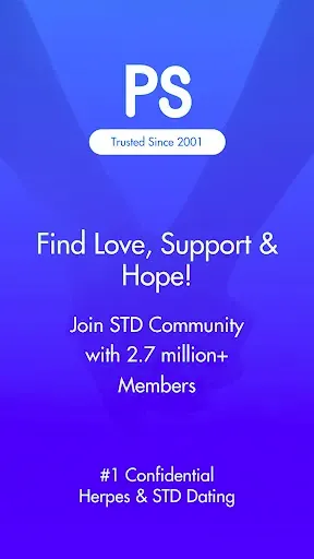 Скриншот 1 — Positive Singles®: Herpes Date