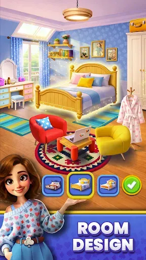 Скриншот 2 — Home of Cards: Cozy Solitaire