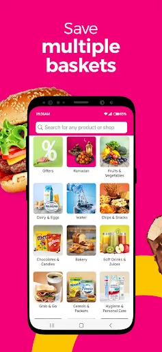 Скриншот 4 — instashop: Groceries & more