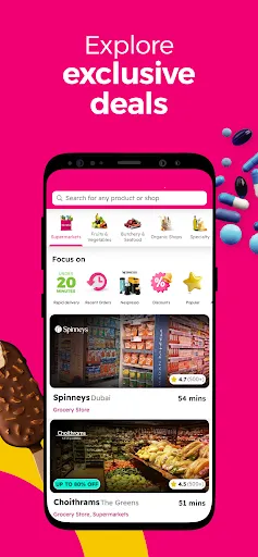 Скриншот 5 — instashop: Groceries & more