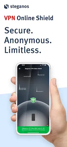 Скриншот 1 — Steganos VPN Online Shield