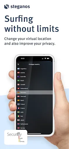 Скриншот 4 — Steganos VPN Online Shield