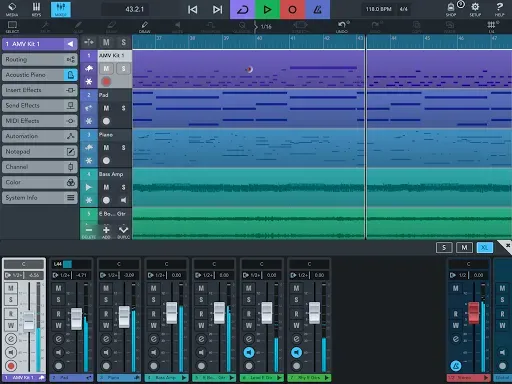 Скриншот 7 — Cubasis LE 3 Trial