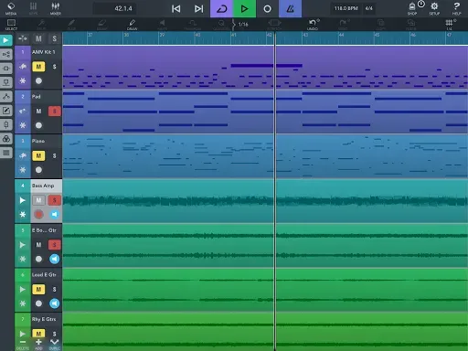 Скриншот 8 — Cubasis LE 3 Trial