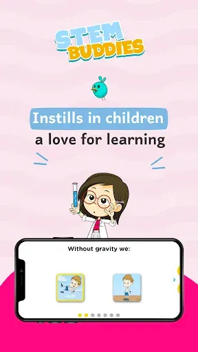 Скриншот 1 — STEM Buddies: Science for Kids