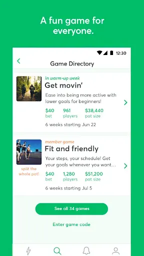 Скриншот 4 — StepBet: Get Active & Stay Fit