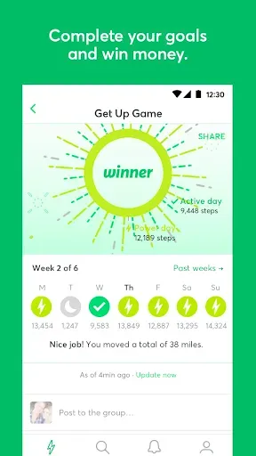 Скриншот 5 — StepBet: Get Active & Stay Fit