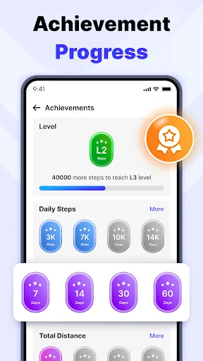Скриншот 4 — Step Counter - Pedometer