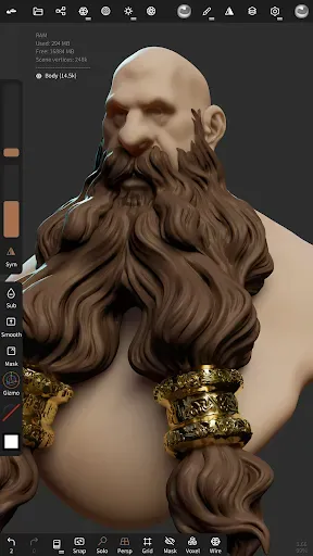 Скриншот 4 — Nomad Sculpt