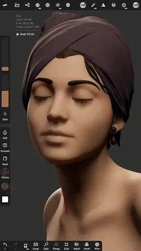 Скриншот 6 — Nomad Sculpt
