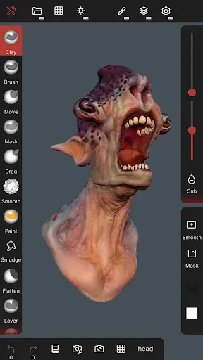 Скриншот 7 — Nomad Sculpt