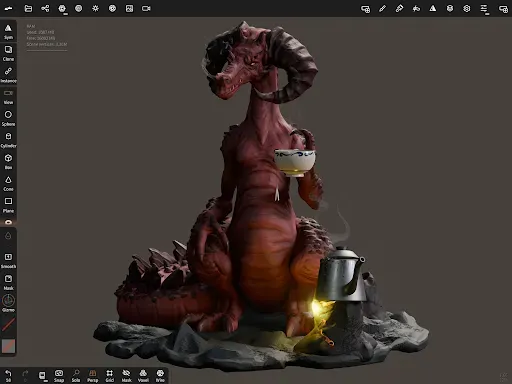 Скриншот 8 — Nomad Sculpt