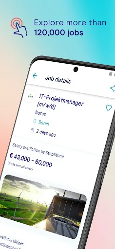 Скриншот 3 — Stepstone Job App
