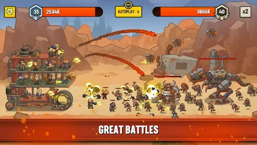 Скриншот 4 — Steampunk Camp Defense