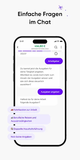 Скриншот 3 — Steuerbot: Steuererklärung App