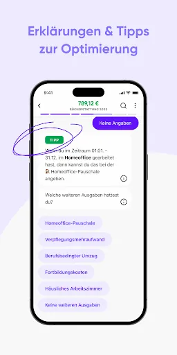 Скриншот 4 — Steuerbot: Steuererklärung App