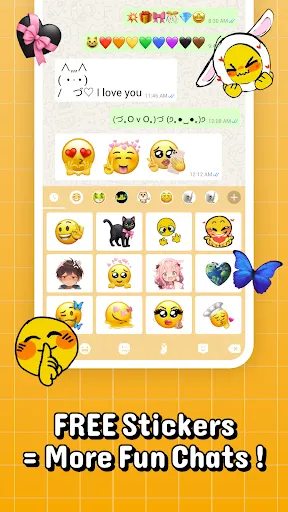 Скриншот 2 — Sticker Maker - Cool Emoji Pro