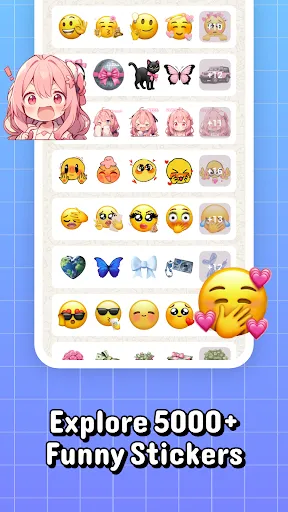 Скриншот 3 — Sticker Maker - Cool Emoji Pro
