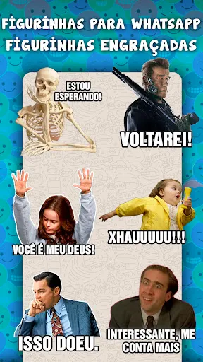 Скриншот 1 — Figurinhas de memes WASticker