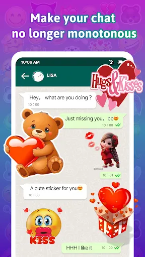Скриншот 1 — TextSticker 2026 WAStickerApps