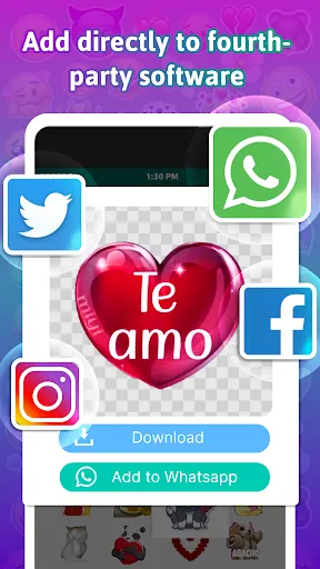 Скриншот 5 — TextSticker 2026 WAStickerApps