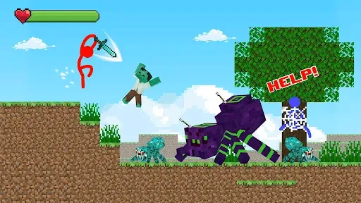 Скриншот 5 — Block Fight Craft Adventure