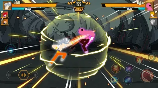 Скриншот 1 — Stickman Dragon Fight