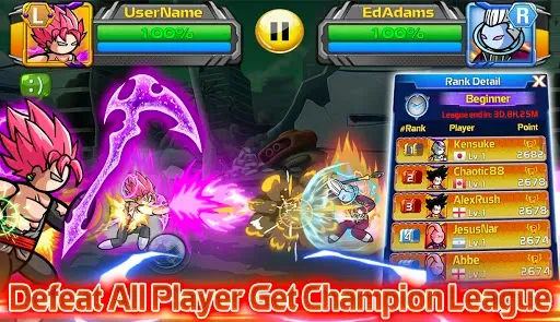 Скриншот 2 — Stickman Warriors Legend Fight