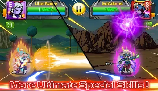Скриншот 4 — Stickman Warriors Legend Fight