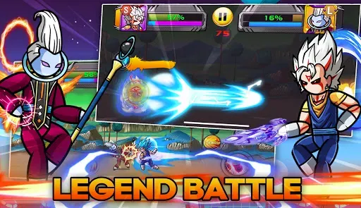 Скриншот 7 — Stickman Warriors Legend Fight