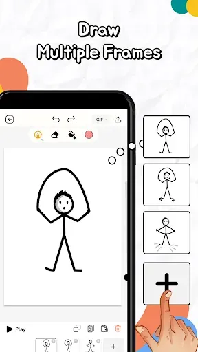 Скриншот 2 — Animaker, stickman animation