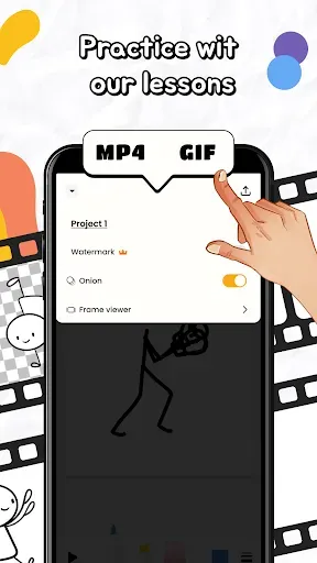 Скриншот 7 — Animaker, stickman animation