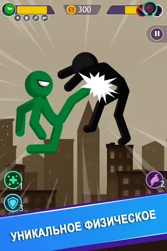 Скриншот 6 — Stick man боевая игра офлайн