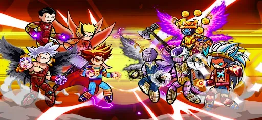 Скриншот 1 — Stick Warrior SuperHero Dragon