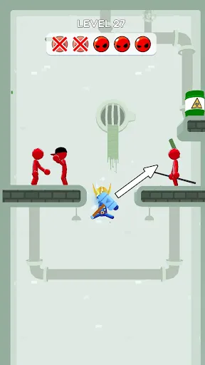 Скриншот 2 — Stickman Teleport Master 3D