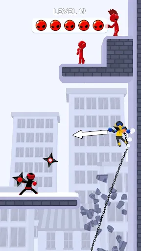 Скриншот 4 — Stickman Teleport Master 3D