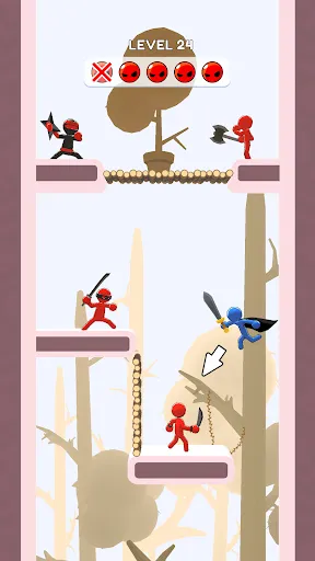 Скриншот 7 — Stickman Teleport Master 3D