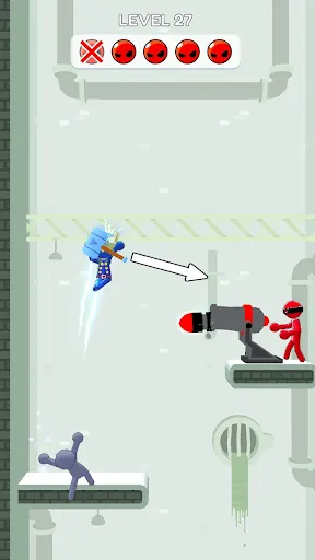 Скриншот 8 — Stickman Teleport Master 3D