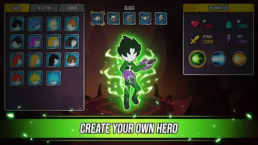 Скриншот 4 — Super Stickman Dragon Warriors
