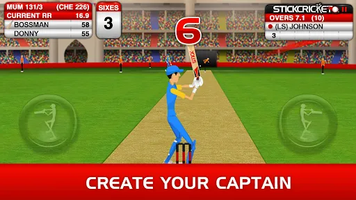 Скриншот 1 — Stick Cricket Premier League
