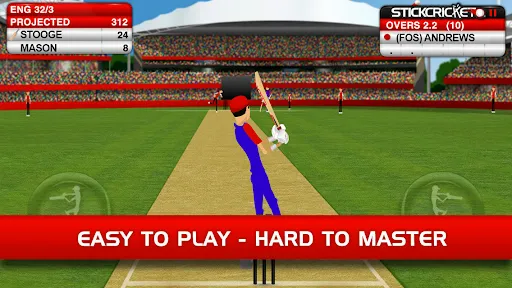 Скриншот 3 — Stick Cricket Classic