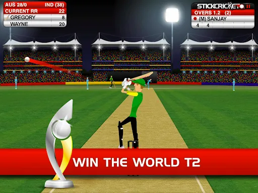 Скриншот 7 — Stick Cricket Classic